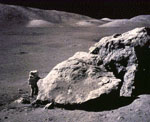 L'Homme à la surface de la Lune